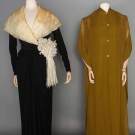 TWO GALANOS GOWNS, LATE 1940s &amp; 1960s