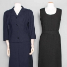 TWO BALENCIAGA WOOL GARMENTS, c. 1956