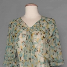 PRINTED CHIFFON PARTY DRESS, 1930s