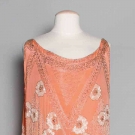 CRYSTAL BEADED APRICOT GOWN, 1922