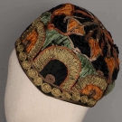 CHENILLE &amp; GOLD CLOCHE, 1920s