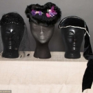 THREE SMALL BLACK HATS, 1930-1940