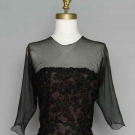 BALENCIAGA COUTURE COCKTAIL DRESS, 1950s
