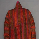 MAN'S WOVEN COTTON ETHNIC COAT