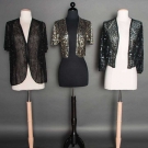 THREE EVENING JACKETS, 1930-1940