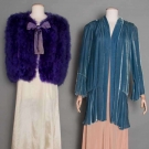 FEATHER JACKET &amp; VELVET COAT, 1930s