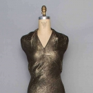 GOLD LAME EVENING GOWN, 1930s