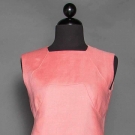 TWO PASTEL SILK DRESSES, 1960-1970