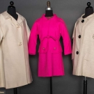 CASSINI DRESS SET &amp; TWO COATS, 1960-1965