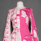 HANAE MORI COTTON MAXI DRESS, 1970s