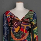 JOHN PAUL GAULTIER PRINTED DRESS, 1990s