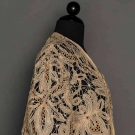 BATTENBURG BEIGE LACE JACKET, c. 1905