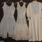 SIX PIECES LADIES WHITES, c. 1910