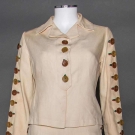 LINEN TRI-COLOR PLAY SUIT &amp; JACKET, 1930s