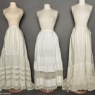 PETTICOATS &amp; BLOOMERS, 1890-1910
