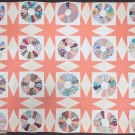 APPLIQUE DRESDEN PLATE QUILT, 1930-1940