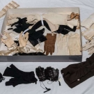 GLOVES, SHAWLS &amp; FEATHERS, 19TH C