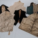 5 MEN'S VESTS, 18TH-19TH C
