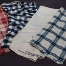4 WOOL BLANKETS, 19TH C