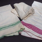 3 WOOL BLANKETS, 19TH C