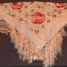 EMBROIDERED SHAWL, 1920s