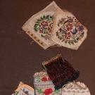 6 BEADED EVENING BAGS, 1910-1930