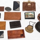 14 LEATHER PURSES &amp; WALLETS, 1890-1940
