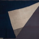 INDIGO WORSTED PETTICOAT, LATE 18TH C