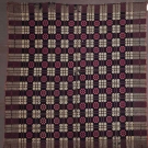 2 SUMMER-WINTER COVERLETS, EARLY-MID 19TH C