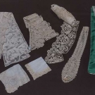 HAND MADE CREAM LACES, 19TH C