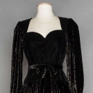 YSL VELVET EVENING GOWN, 1980-1990