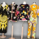 TINA LESSER &amp; LEONARD PRINTED GARMENTS, 1970 &amp; 1980s