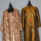 TWO LAME BROCADE DRESS &amp; COAT SETS, 1958-1962