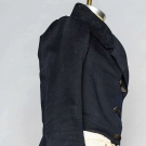 NAVY BLUE WOOL TAIL COAT, AMERICAN, 1828-1832