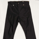 MAN'S BLACK WORSTED TROUSERS, AMERICAN, 1810-1820