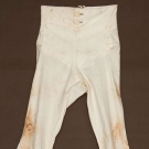 MAN'S LINEN BREECHES, AMERICAN, LATE 18TH C