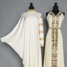 ESTEVEZ &amp; SHAHEEN WHITE GOWNS, 1970s