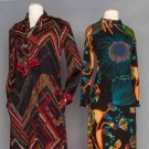TWO DESIGNER MAXI DRESSES, PARIS, 1970s