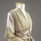 BEADED SILK TEA GOWN, NEW YORK, c. 1914