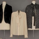 THREE DESIGNER TOPS, EARLY 1970s