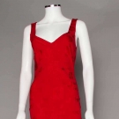 GALLIANO LOGO EVENING GOWN, A-W 2002