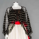 SAINT LAURENT EVENING DRESS, PARIS, LATE 1970s