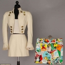 DOLCE &amp; GABANNA COTTON SUIT &amp; ONE MINI SKIRT