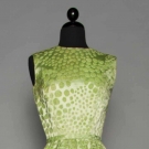 MAINBOCHER SILK CUT VELVET EVENING GOWN, 1960