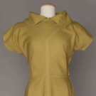 CLAIRE McCARDELL LINEN DAY DRESS, 1958