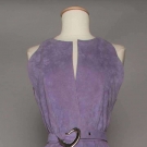 HALSTON LILAC ULTRASUEDE DRESS, 1970s