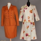 TWO CHRISTIAN LACROIX SKIRT SUITS, 1990s