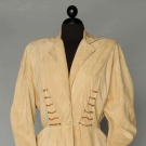 THIERRY MUGGLER FAUN SUEDE JACKET, 1980s