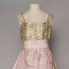 LILAC LAME BROCADE EVENING GOWN, NYC, c. 1916
