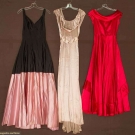 CEIL CHAPMAN EVENING GOWN, c. 1950